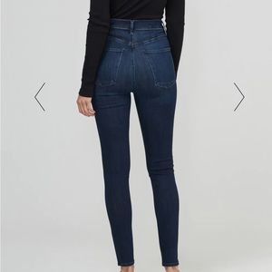 Citezen of humanity Chrissy long high rise skinny jeans size 27 dark denim.